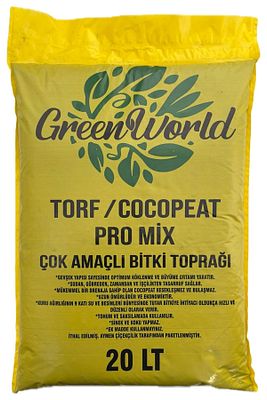 20 Litre Ithal Çok Amaçlı Bitki Toprağı Torf Cocopeat Ponza Taşı - Kokopit Özel Karışım Saksı Harcı ürün fotoğrafı