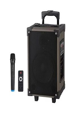 Lt-908 Süper Bass Şarjlı Mikrofonlu Hoparlör Karaoke Sistemi 40 Watt Taşınabilir Parti Box ürün fotoğrafı