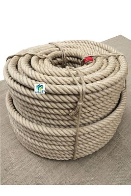 20 mm Jüt Halat 10 Metre - Bükümlü - Kendir Halat - Kanaviçe ürün fotoğrafı