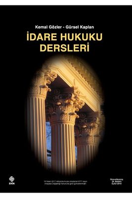 İdare Hukuku Dersleri 24.baskı ürün fotoğrafı