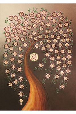 Allah'ın 99 Ismi (ESMA-ÜL HÜSNA) 1000 Parça Puzzle ürün fotoğrafı