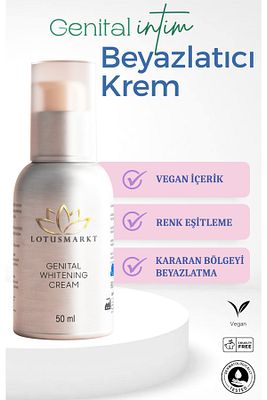 Genital Beyazlatıcı Leke Koku Ve Intim Krem ürün fotoğrafı