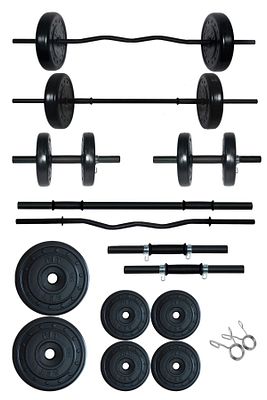 28 kg Z Barlı Halter Seti Ve Dambıl Seti Ağırlık Fitness Seti ürün fotoğrafı