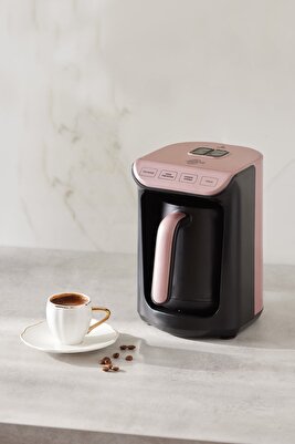 Hatır Közde Türk Kahvesi ve Türk Kahve Makinesi Rosegold 5 Fincan Kapasiteli Bol Köpüklü ürün fotoğrafı