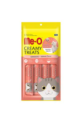 Creamy Treats Somonlu Sıvı Kedi Ödülü 4x15gr ürün fotoğrafı