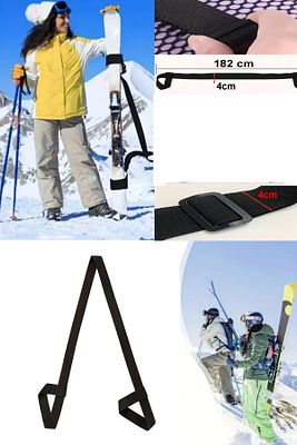 kayak snowboard pratik taşıma askısı ürün fotoğrafı