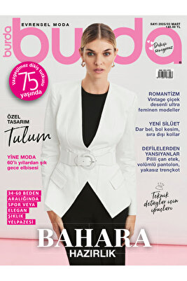 Burda Dergi Mart 2025 ürün fotoğrafı