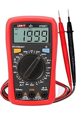 Ut33d+ 600v 10a Dijital Multimetre ürün fotoğrafı