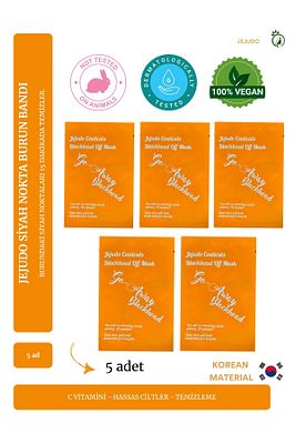 Ceuticals Siyah Noktaları 15 Dk Temizleyen Burun Bandı 5 Adet ürün fotoğrafı