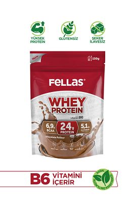 Çikolata Aromalı Protein Tozu 150 g  5 Porsiyon - Çikolata Aromalı ürün fotoğrafı