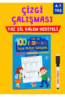 100 Etkinlikte Ince Motor Gelişimi (HİKAYE ANLATIMLI) - Kolektif ürün fotoğrafı