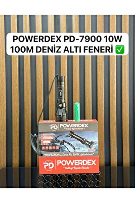 Pd-7900 Şarjlı Su Altı Şarjlı Dalış El Feneri 10w 2000 Lümen ürün fotoğrafı