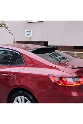 Renault Megane 4 Uyumlu Arka Cam Üstü Spoiler Rüzgarlık 2016 2019 2020 2021 2022 2023 2024 2025 ürün fotoğrafı