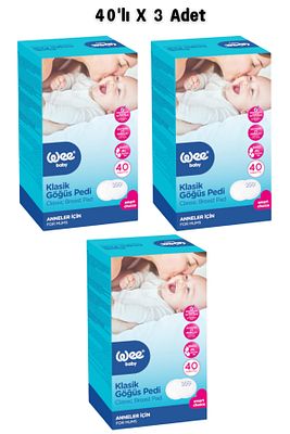 Baby Klasik Göğüs Pedi 40 Lı X 3 Adet ürün fotoğrafı