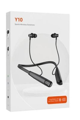 Y10 Sporcu Bluetooth Kulaklık Lcd Şarj Göstergeli Boyun Bantlı 100 Saat Şarj Kapasiteli ürün fotoğrafı