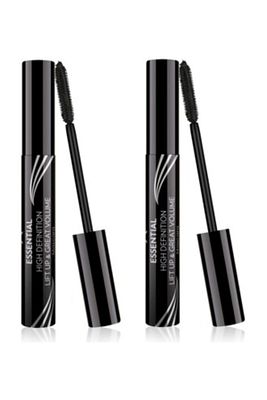 Hacim Etkili Siyah Maskara - Essential High Definition&liftup&great Volume Mascara X 2 Adet ürün fotoğrafı