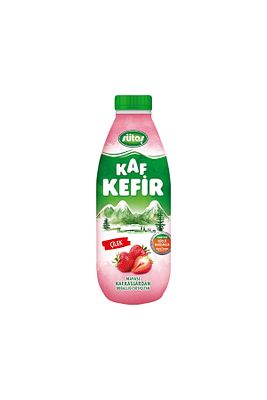 Sütaş Çilekli Kaf Kefir (1 L) x8 Paket ürün fotoğrafı