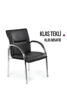 Ofis Misafir Bekleme Koltukları Büro Misafir Sandalyesi Kaliteli Kolili ürün fotoğrafı