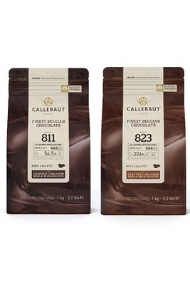 2'li Çikolata Paketi (811 BİTTER DROP ÇİKOLATA 1 KG VE 823 SÜTLÜ DROP ÇİKOLATA 1 KG) ürün fotoğrafı