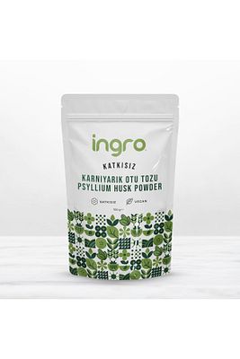 Ingro Karnıyarık Otu Tozu Psyllium Husk Powder 100 G ürün fotoğrafı