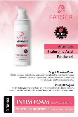 Genital Bölge Koku Mantar Genital Bölge Beyazlatma Etkili Intim Köpüğü ürün fotoğrafı