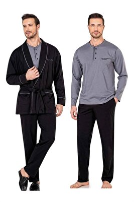 Penye Pijama & Robdöşambır Damat Çeyiz Seti ürün fotoğrafı