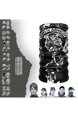 Sons Of Anarchy Tlı 24x50 Cm Motorcu Bisikletci Buff Dikişsiz Tüp Boyunluk Bandana Rüzgarlık Bere ürün fotoğrafı