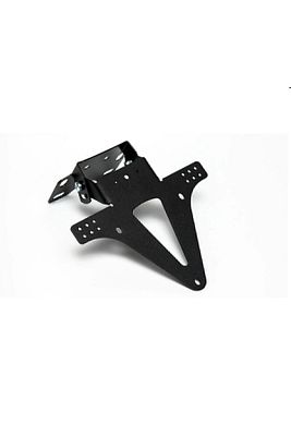Universal Motosiklet Katlanır Plakalık Sinyal Bağlantılı Siyah Supermoto ürün fotoğrafı