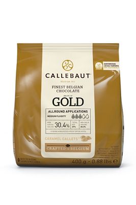 Gold Karamel Kuvertür Drop Çikolata 400 gr ürün fotoğrafı