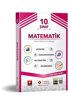 Sonuç 10. Sınıf Matematik Set Kazanım Merkezli Soru Kitapçığı Yeni ürün fotoğrafı