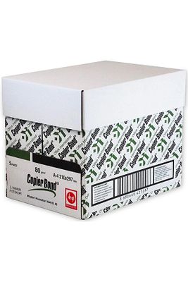 Ve-ge Fotokopi Kağıdı Copier Bond 2500 Lü A4 80 gr Beyaz 5 Paket ürün fotoğrafı