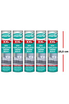 Xxl 5 Adet Tüy Toplayıcı Yedek Rulo ürün fotoğrafı