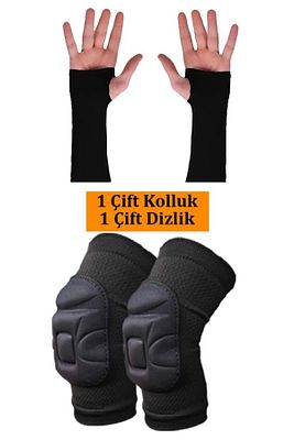 Voleybol Dizliği Voleybol Elliği 2li Set Voleybol Dizliği 1 Çift Voleybol Kolluğu 1 Çift ürün fotoğrafı