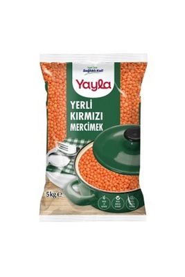 Yerli Kırmızı Mercimek 5 Kg ürün fotoğrafı