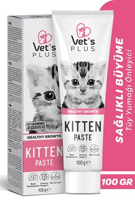 Kitten Folik Asit Ve Taurinli Malt Macun 100gr (YAVRU VE ANNE KEDİLER IÇİN GELİŞİM DESTEKLEYİCİ) ürün fotoğrafı