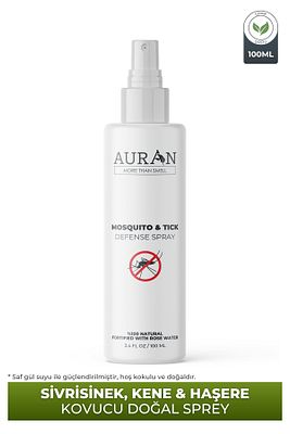 Sivrisinek & Kene Kovucu Bitkisel Sprey %100 Doğal Vücut Koruyucu Mosquito Tick Defense Spray 100ml ürün fotoğrafı