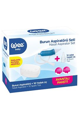 Burun Temizleyici Aspiratör Seti (10 ADET YEDEK UÇ) ürün fotoğrafı