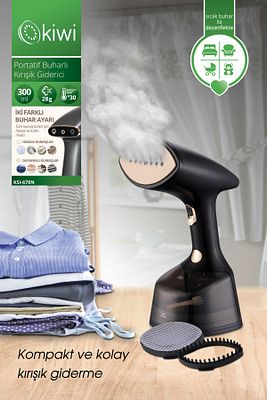 Ksı-670N 1800W Portatif Buharlı Kırışıklık Giderici - Paslanmaz Çelik Buhar Çıkışı ürün fotoğrafı
