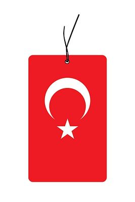 Türk Bayrağı Tasarımlı Dekoratif Oto Araç Kokusu ve Aksesuarı ürün fotoğrafı