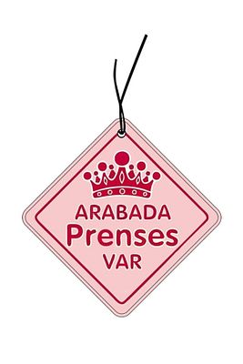 Arabada Prenses Var Tasarımlı Dekoratif Oto Araç Kokusu Bekaks ürün fotoğrafı