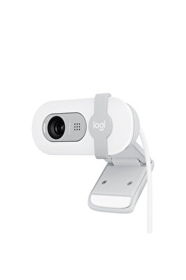 BRIO 100 Full HD 1080p Gizlilik Kapaklı Mikrofonlu Web Kamerası - Beyaz ürün fotoğrafı