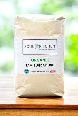 Organik Tam Buğday Unu 1000gr ürün fotoğrafı