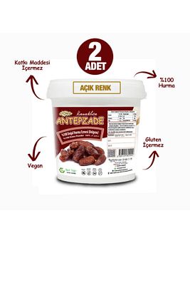 (2 × 1 KG) %100 Hurma Dolğusu - Hurma Ezmesi - Hurma Püresi. (AÇIK RENK) ürün fotoğrafı