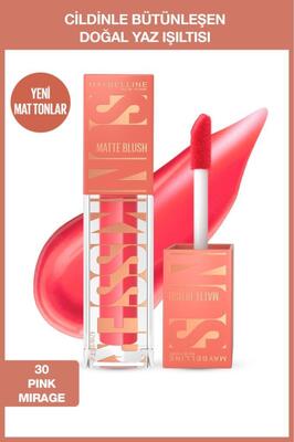 Sunkisser Hazy Matte Likit Allık - 30 Pink Mirage ürün fotoğrafı