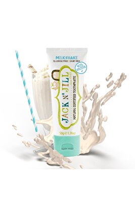 Jack N Jill Doğal Sertifikalı Diş Macunu - Milkshake Aromalı 50g ürün fotoğrafı