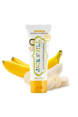 Jack N Jill Doğal Sertifikalı Diş Macunu Muz 50g ürün fotoğrafı