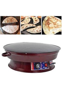 Güneş 2000w Elektrikli Lüks Termostatlı 50 Cm Ekmek,gözleme,börek Ve Katmer Sacı ürün fotoğrafı