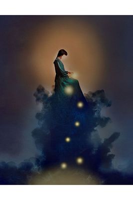 Melis Manav - Bring Light - Hahnemühle photo matt fibre kağıt üzerine foto manipülasyon - 30x40 cm ürün fotoğrafı
