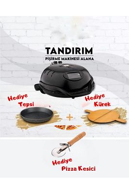 Ekmek Pişirme Makinası ( Tepsi - Bazalt Taş - Pizza Kürekli) ürün fotoğrafı