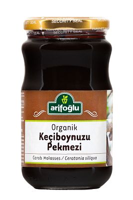 Organik Keçiboynuzu Harnup Pekmezi 500 gr Soğuk Sıkım ürün fotoğrafı